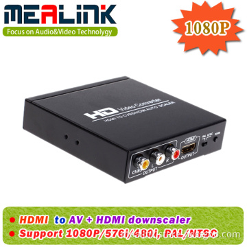 HDMI to AV+HDMI Converter, CE/FCC/RoHS, OEM Acceptable